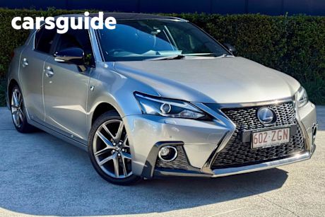 Silver 2019 Lexus CT 200H Hatchback F Sport Hybrid