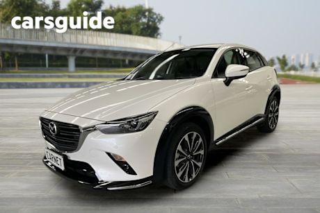 White 2022 Mazda CX-3 Wagon Stouring (fwd)