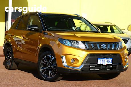 Yellow 2024 Suzuki Vitara Wagon Turbo 2WD