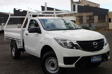 White 2018 Mazda BT-50 Cab Chassis XT (4X2)