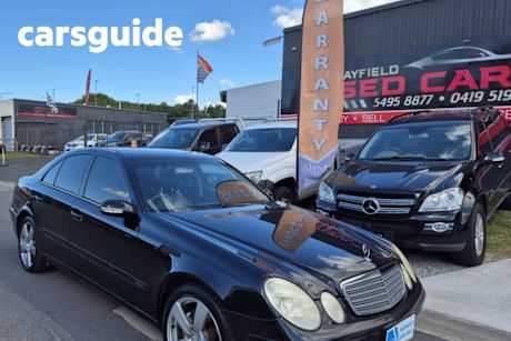 Black 2004 Mercedes-Benz E240 Sedan Classic