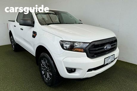White 2022 Ford Ranger Double Cab Pick Up XL 3.2 (4X4)