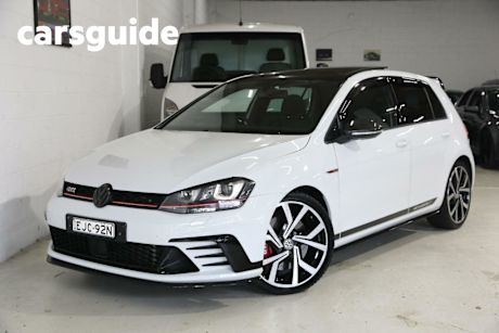 White 2016 Volkswagen Golf Hatchback GTI 40 Years