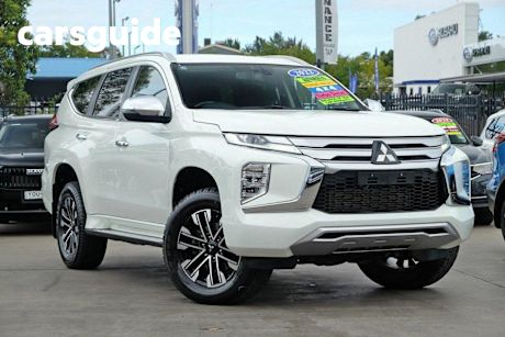 White 2023 Mitsubishi Pajero Sport Wagon GLS (4WD) 7 Seat