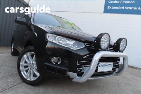 Black 2012 Ford Territory Wagon TS (4X4)