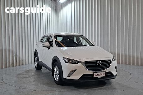 White 2018 Mazda CX-3 Wagon Maxx (fwd)