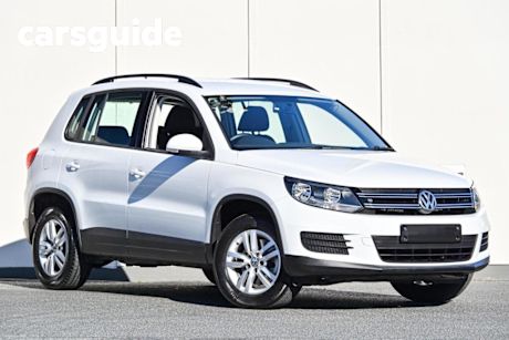 White 2015 Volkswagen Tiguan Wagon 118 TSI (4X2)