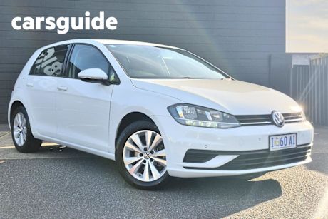 White 2018 Volkswagen Golf Hatchback 110 TSI Trendline