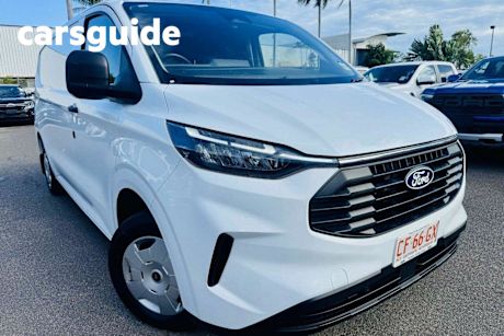 White 2023 Ford Transit Commercial 350L (Mid Roof)