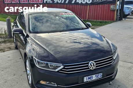 Black 2016 Volkswagen Passat Sedan 132 TSI Comfortline
