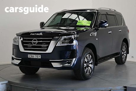Blue 2022 Nissan Patrol Wagon TI-L (4X4)