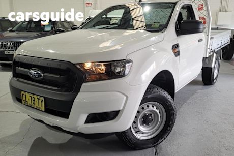 White 2017 Ford Ranger Cab Chassis XL 2.2 HI-Rider (4X2)
