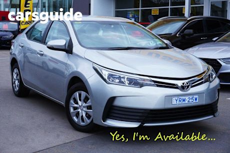 Silver 2019 Toyota Corolla Sedan Ascent