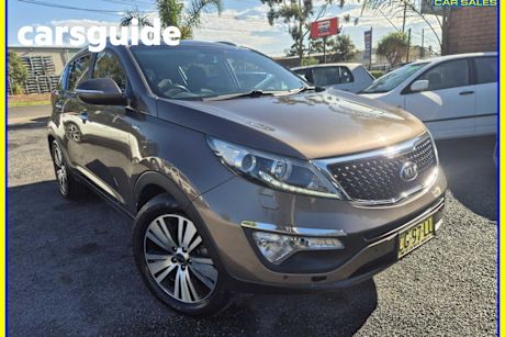 Brown 2015 Kia Sportage Wagon Platinum (awd)