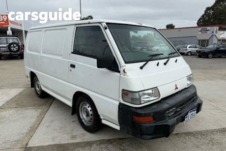 White 2012 Mitsubishi Express Van SWB