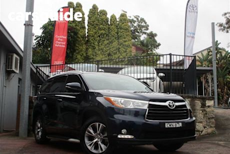 Blue 2014 Toyota Kluger Wagon GXL (4X4)