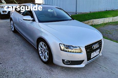 Silver 2012 Audi A5 Hatchback Sportback 3.0 TDI Quattro