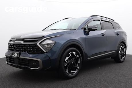 Blue 2023 Kia Sportage Wagon SX+ (fwd)