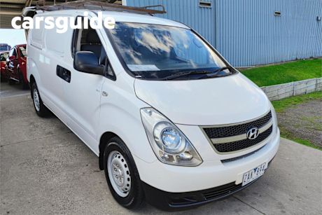White 2012 Hyundai Iload Van