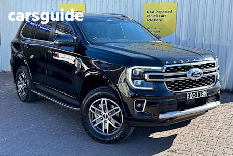 Black 2022 Ford Everest Wagon Platinum (4X4)