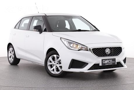 White 2022 MG MG3 Hatchback Core
