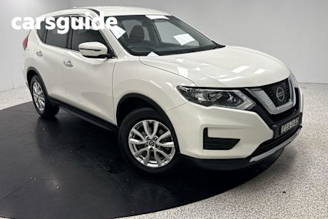 White 2019 Nissan X-Trail Wagon ST 7 Seat (2WD)