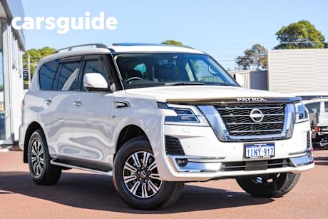 White 2023 Nissan Patrol Wagon TI-L (4X4)
