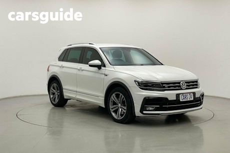 White 2019 Volkswagen Tiguan Wagon 132 TSI R-Line Edition