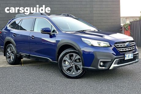 Blue 2022 Subaru Outback Wagon AWD