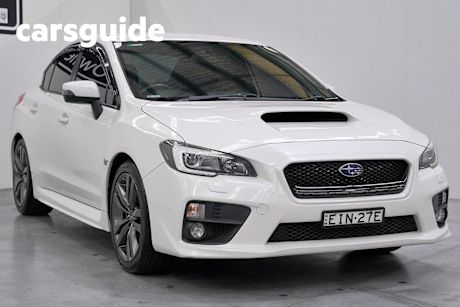 Black 2015 Subaru WRX Sedan (AWD)