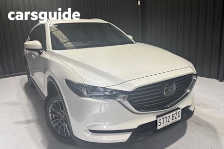 White 2019 Mazda CX-8 Wagon Sport (fwd)