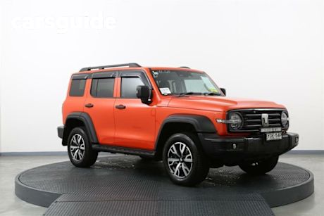 Orange 2023 GWM Tank 300 Wagon Ultra Petrol