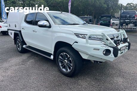 White 2018 Mitsubishi Triton Double Cab Pick Up GLS (4X4)