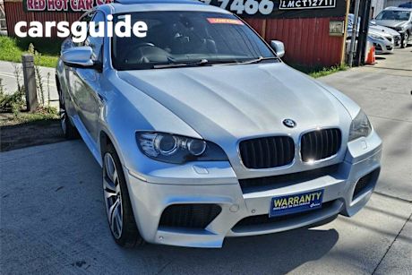 Silver 2010 BMW X6 Coupe M