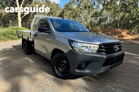 Silver 2016 Toyota Hilux Cab Chassis Workmate