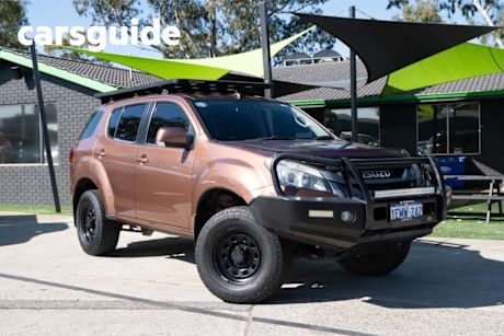 Brown 2014 Isuzu MU-X Wagon LS-M (4X4)