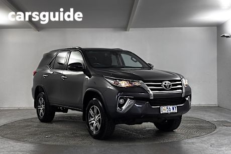 Grey 2020 Toyota Fortuner Wagon GXL