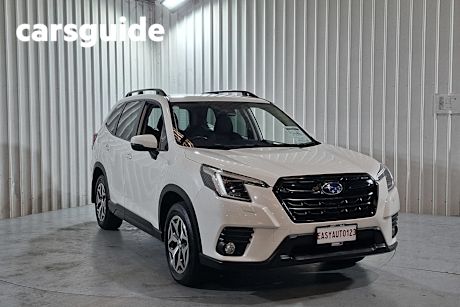 White 2023 Subaru Forester Wagon 2.5I (awd)