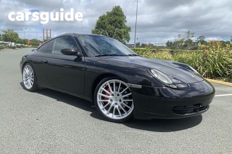 Black 1999 Porsche 911 Coupe Carrera 4