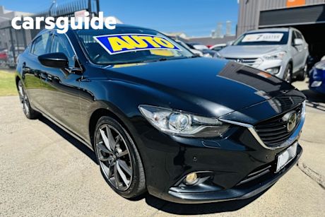 Black 2013 Mazda 6 Sedan Atenza