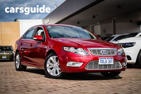 Red 2010 Ford Falcon Sedan G6E