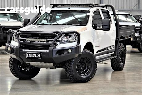 White 2019 Holden Colorado Crew Cab Chassis LS (4X4)