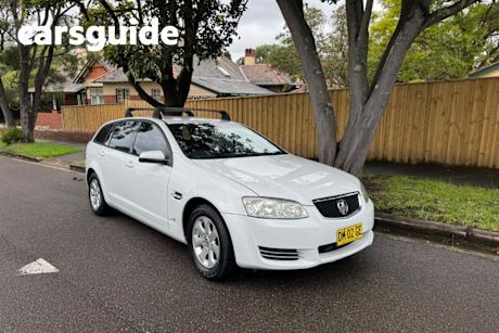 White 2012 Holden Commodore Sportswagon Omega