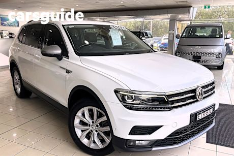 White 2020 Volkswagen Tiguan Wagon Allspace 132 TSI Comfortline