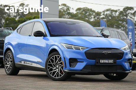 Blue 2023 Ford Mustang Wagon Mach-E GT