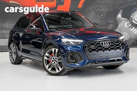 Blue 2021 Audi SQ5 Wagon 3.0 TDI Quattro Mhev Spec Edtn