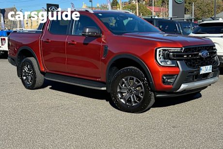 Orange 2023 Ford Ranger Double Cab Pick Up Wildtrak 2.0 (4X4)
