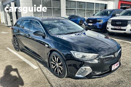 Black 2018 Holden Commodore Sportswagon RS