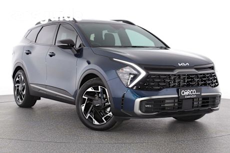 Blue 2025 Kia Sportage Wagon SX+ (awd)