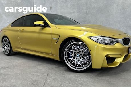Gold 2016 BMW M4 Coupe